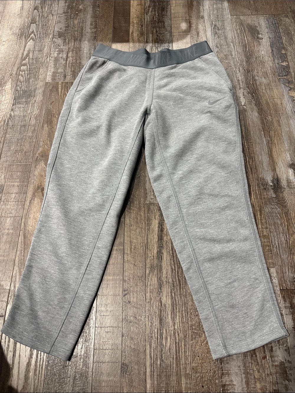 Nike Light Gray capri sweatpants